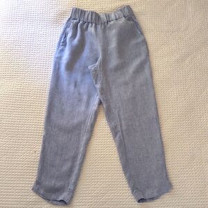 Haven (Talbot's) Linen / Chambray Pants, XS